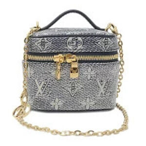 Louis Vuitton Monogram Vanity Bag Chain Shoulder
